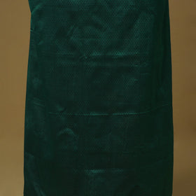 Green - 3pc karnataka weave cotton unstitched khun dress
