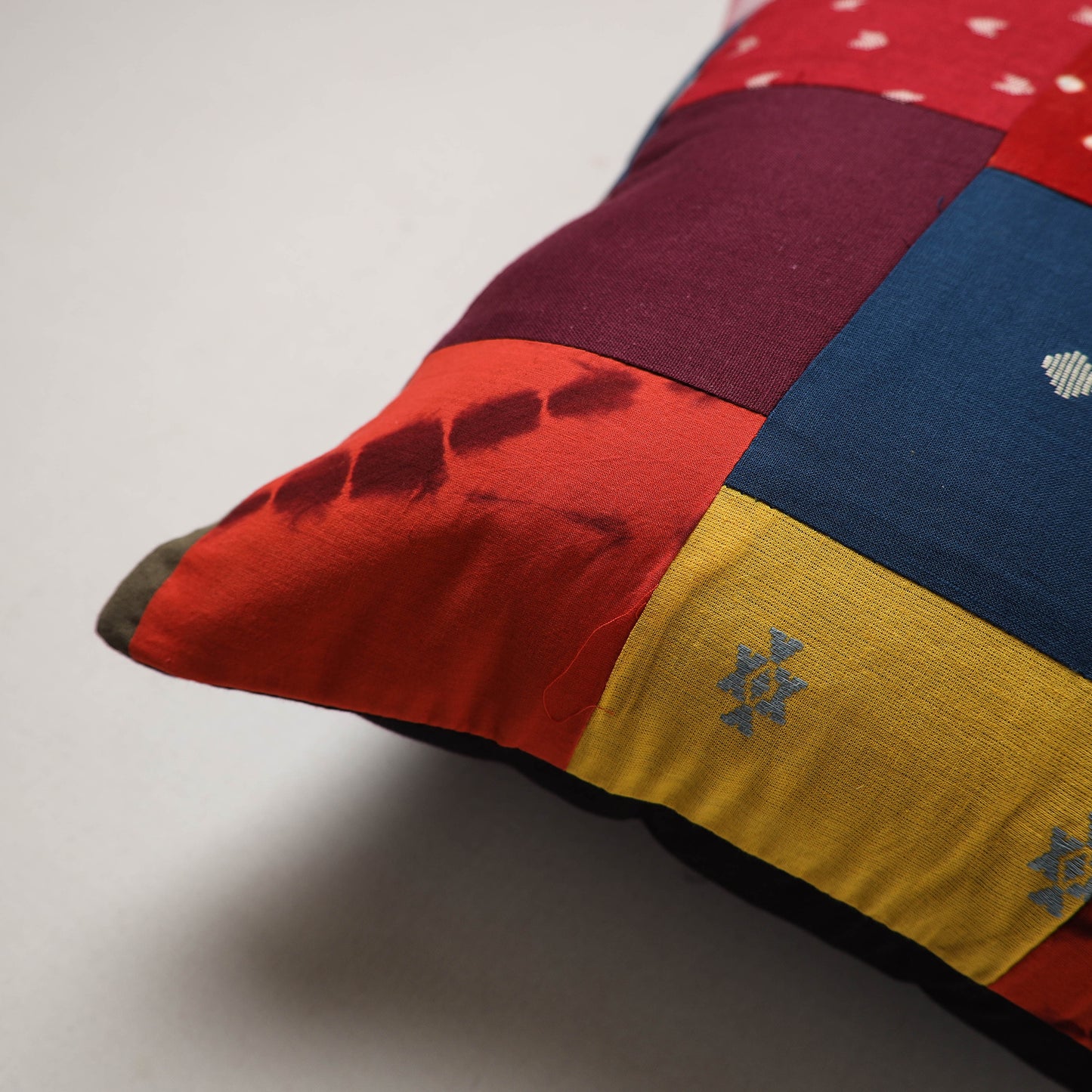 Patchwork Cushion Cover (16 x 16 in) 53