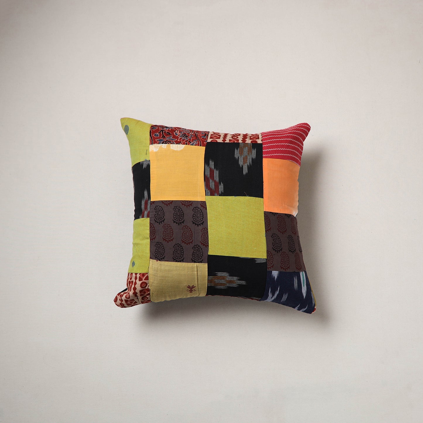 Patchwork Cushion Cover (16 x 16 in) 54