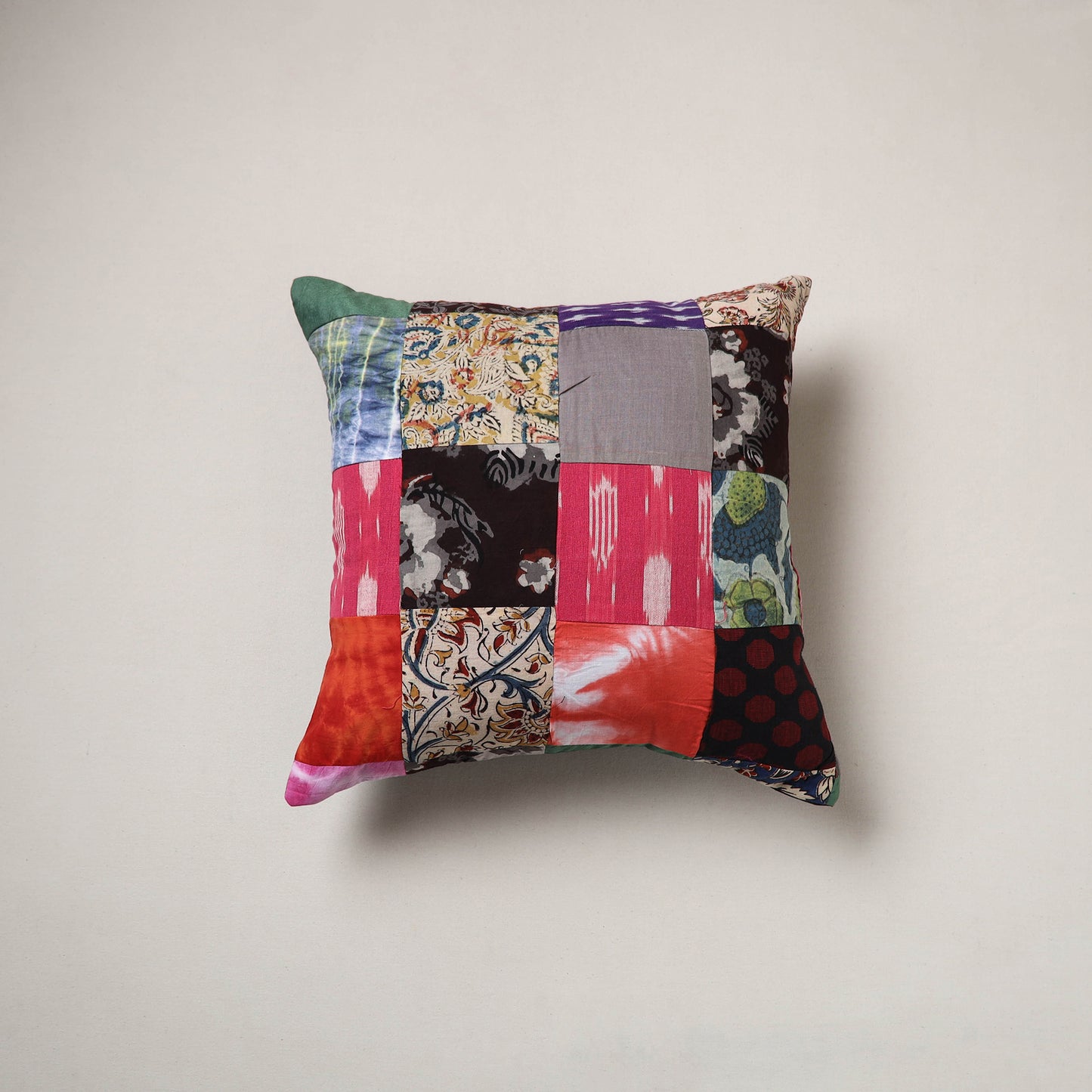 Patchwork Cushion Cover (16 x 16 in) 55