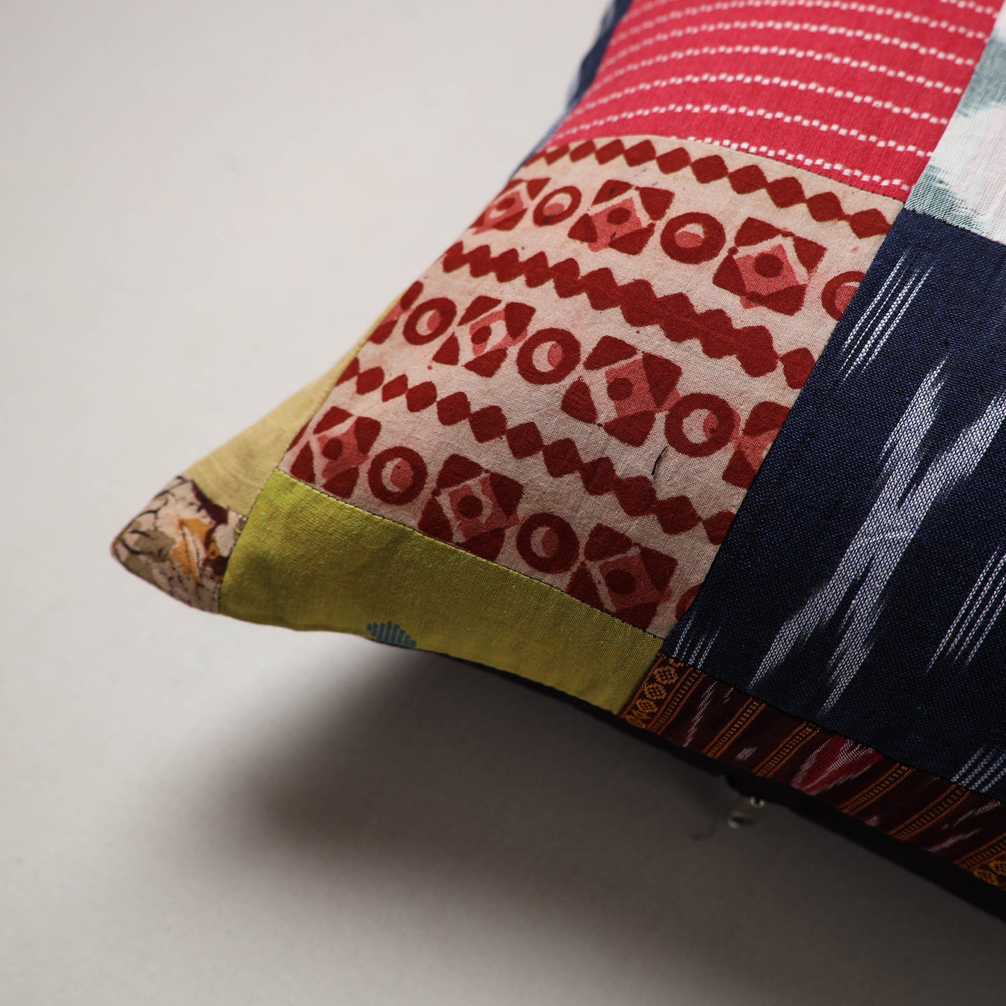 Patchwork Cushion Cover (16 x 16 in) 56