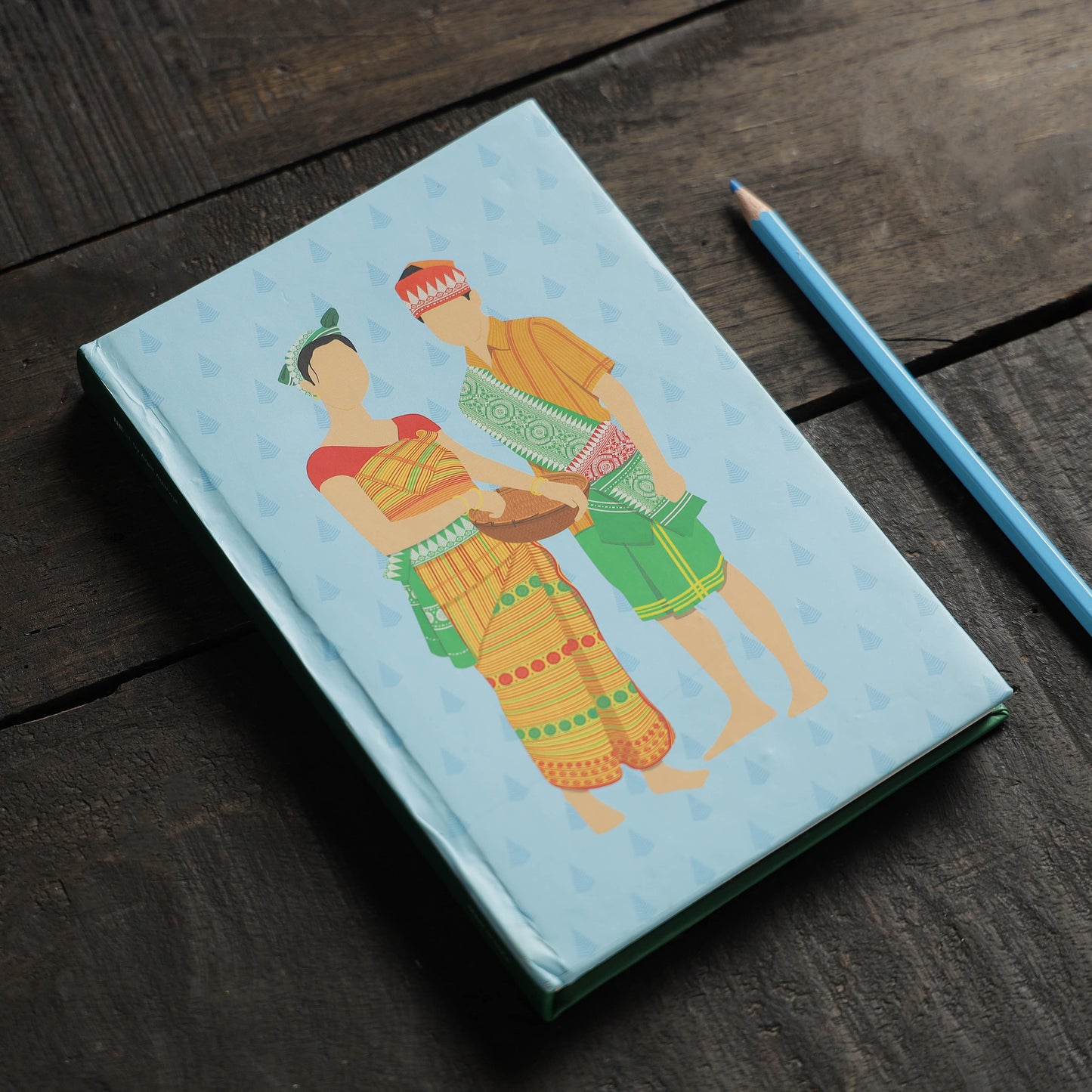 Blue - Assam's Bodo Handmade Notebook