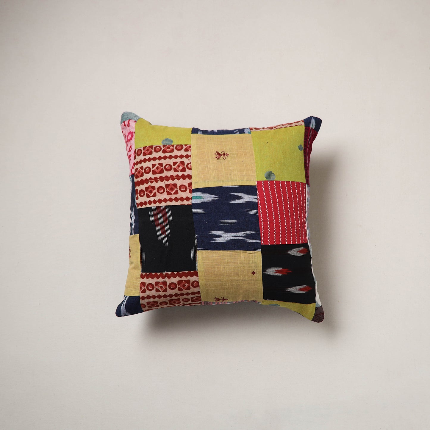 Patchwork Cushion Cover (16 x 16 in) 57