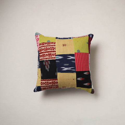 Multicolor - Patchwork Cushion Cover (16 x 16 in) 57