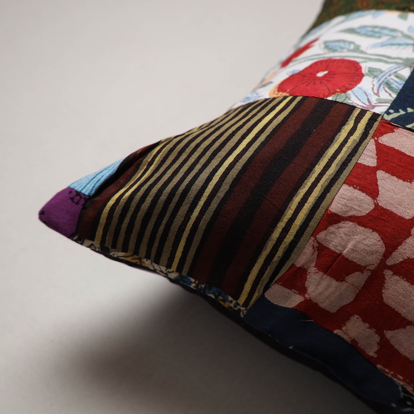 Patchwork Cushion Cover (16 x 16 in) 61