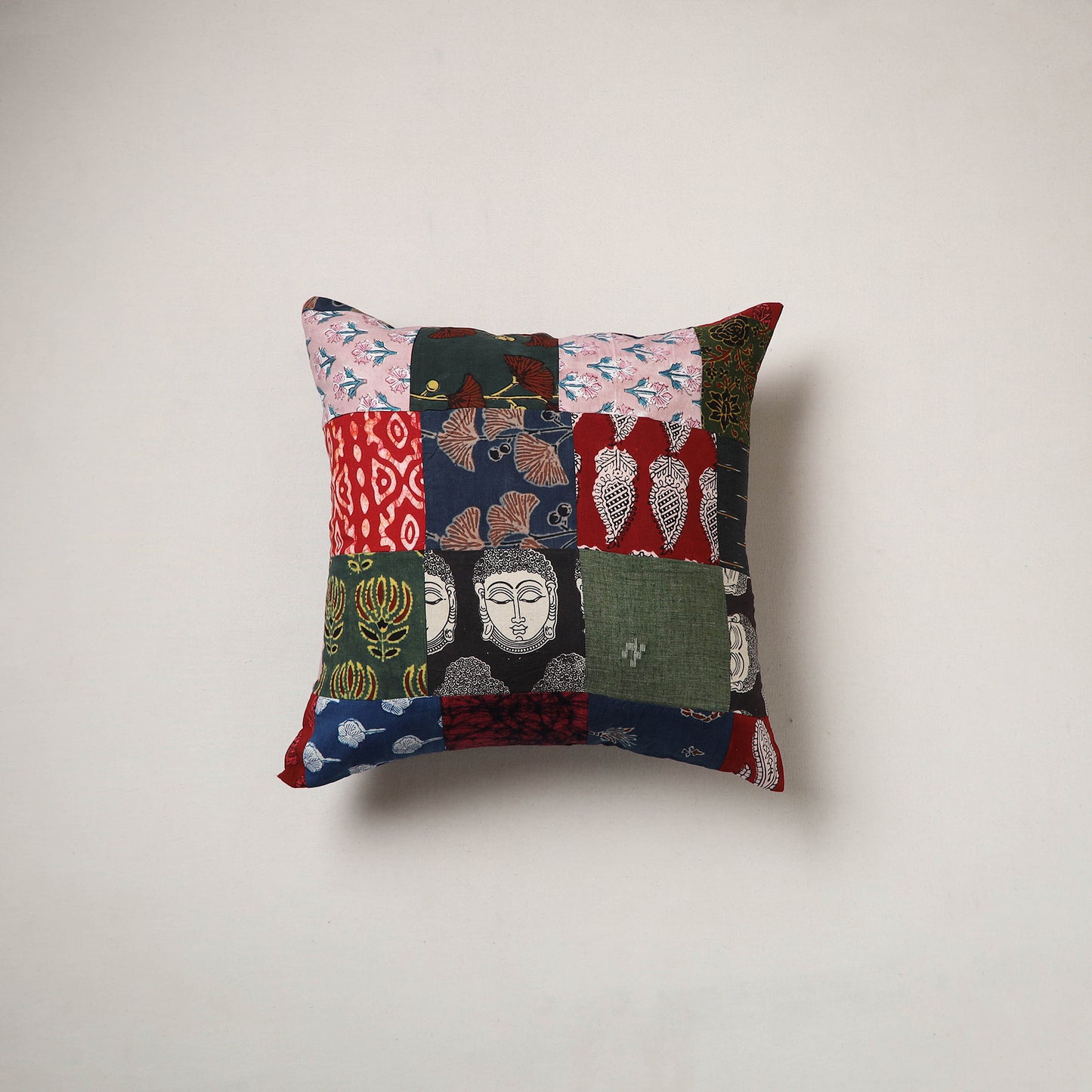 Patchwork Cushion Cover (16 x 16 in) 67