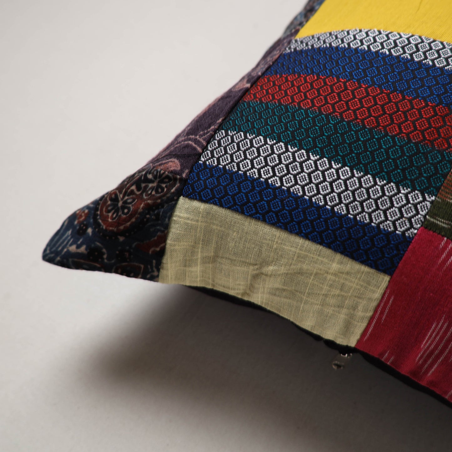 Patchwork Cushion Cover (16 x 16 in) 71