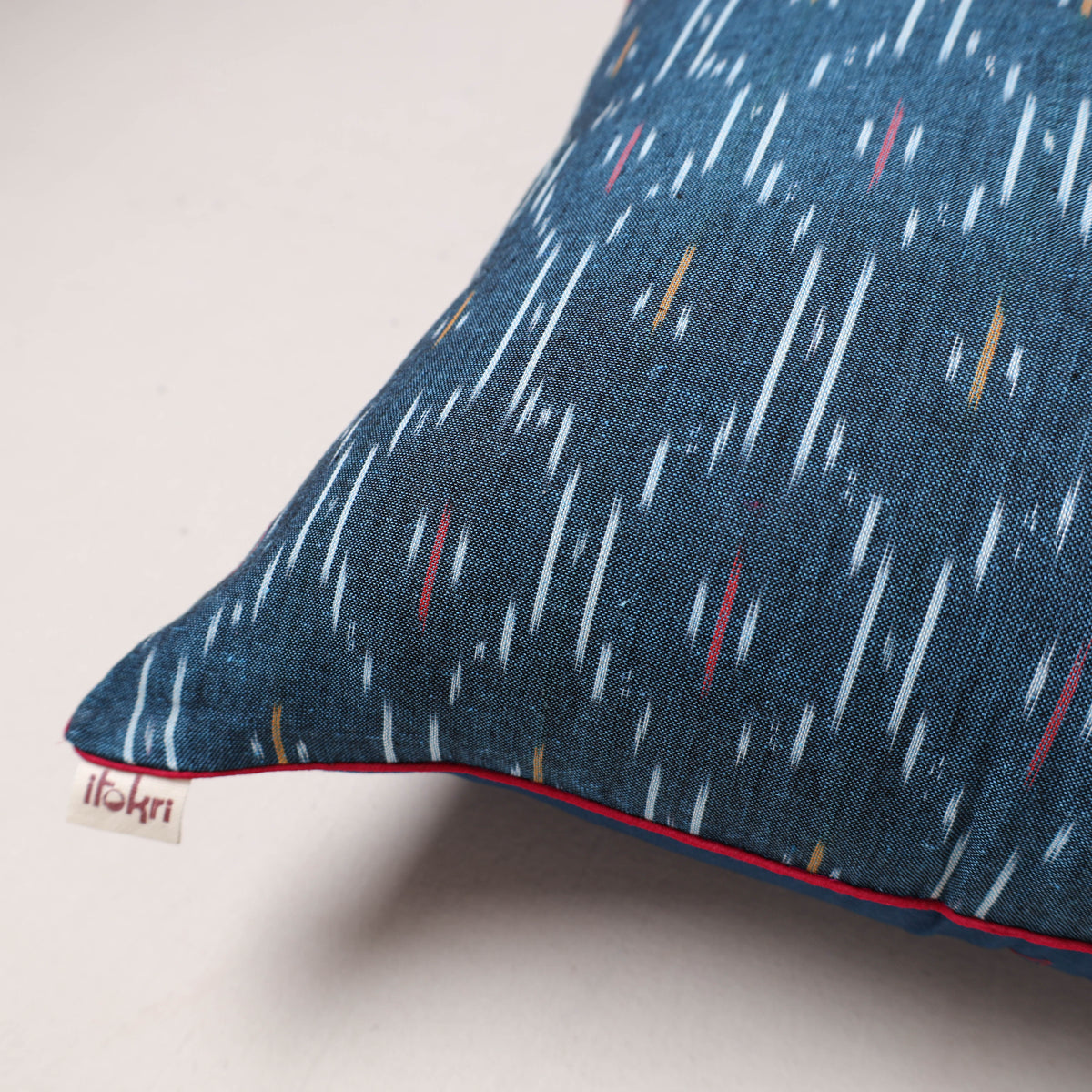 Pochampally Ikat Cushion Cover (16 x 16 in) 71