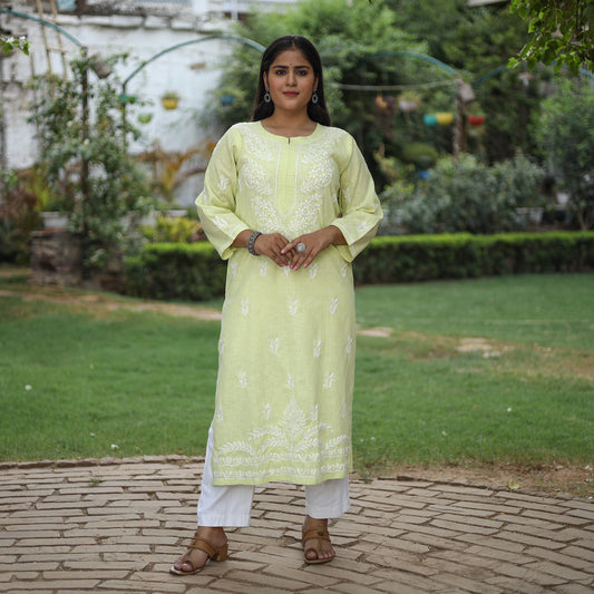 Chikankari Embroidered Kurta