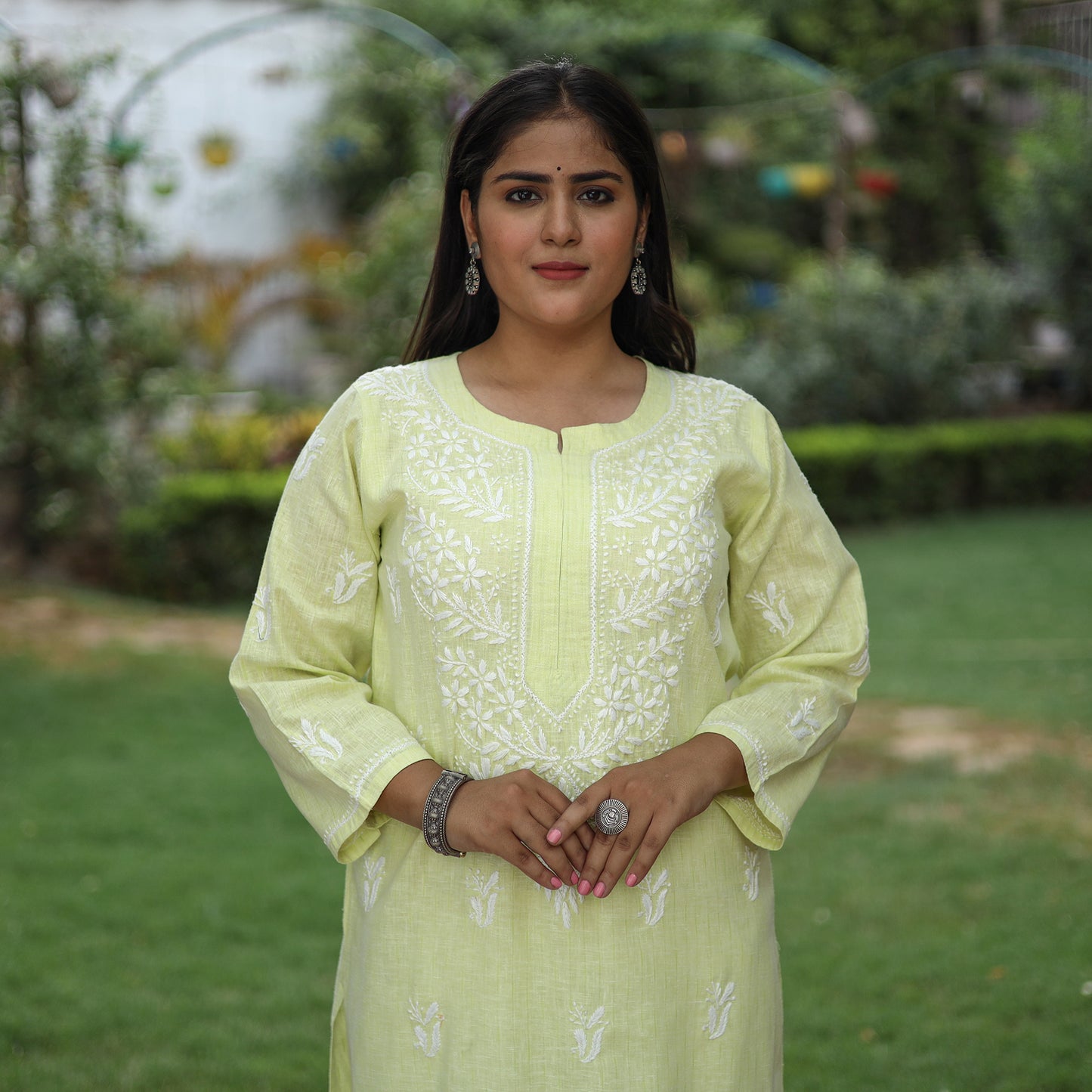 Chikankari Embroidered Kurta