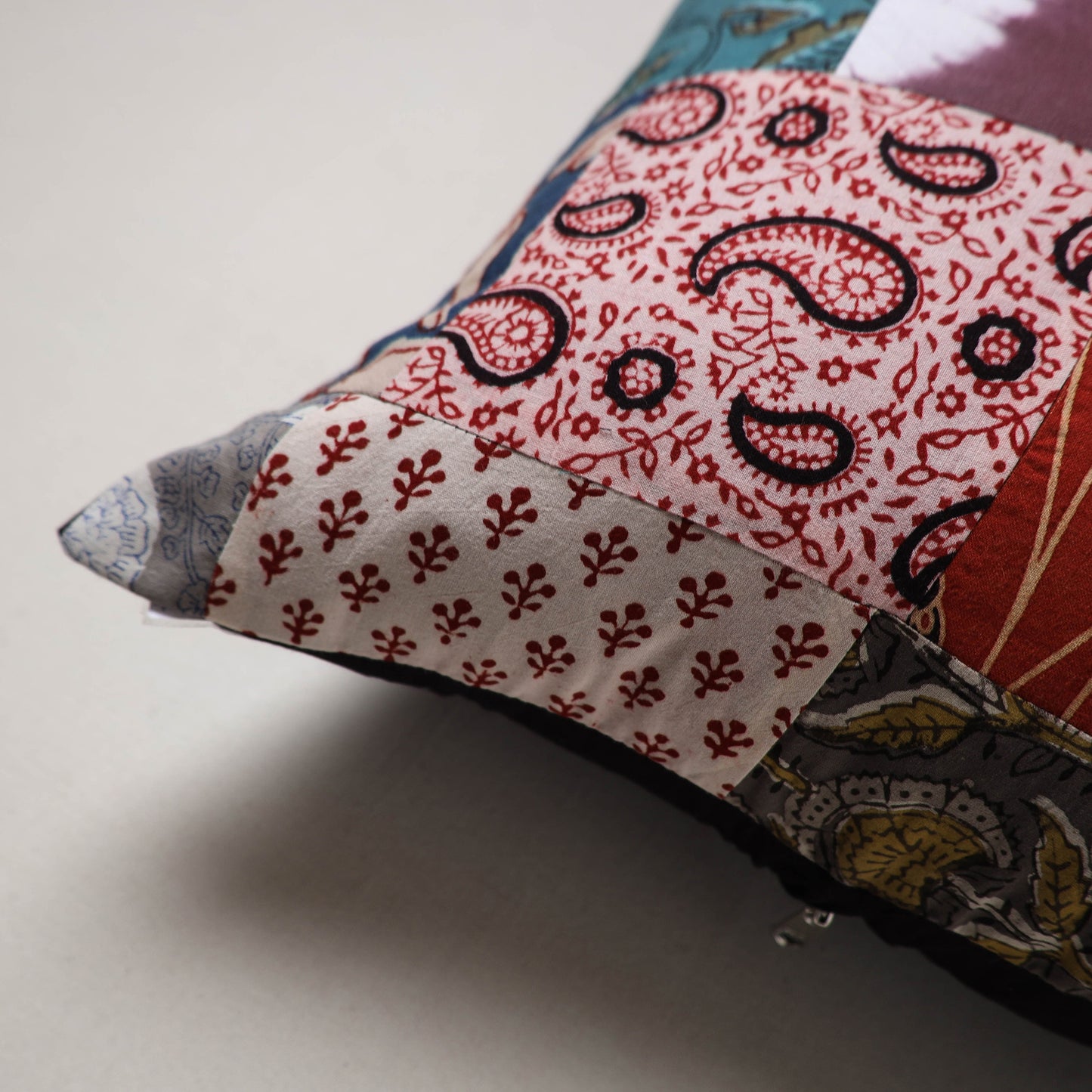 Patchwork Cushion Cover (16 x 16 in) 73