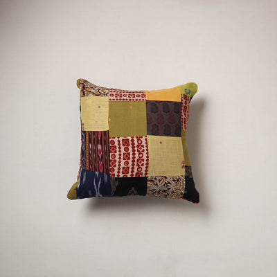 Patchwork Cushion Cover (16 x 16 in) 74