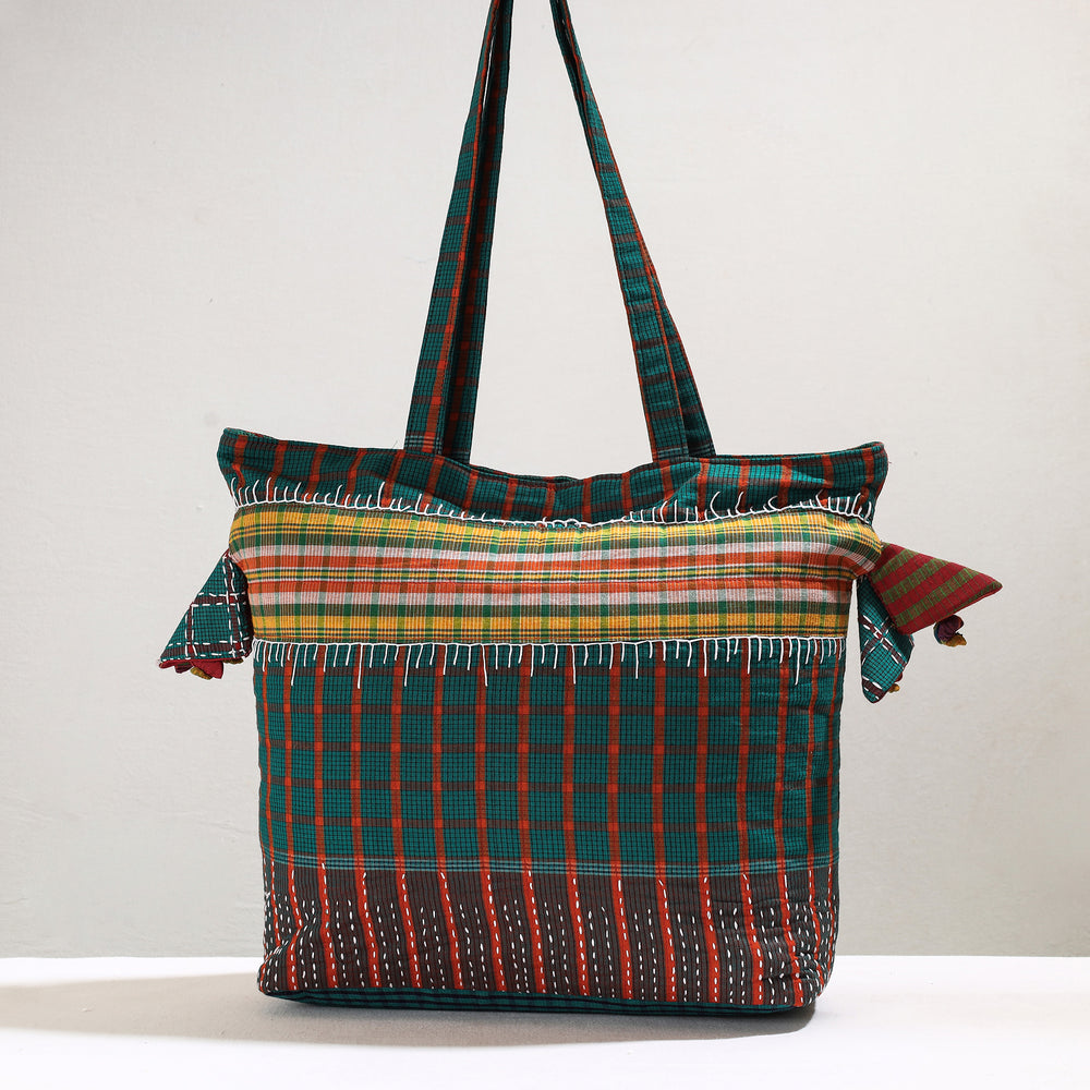 kantha tote bag