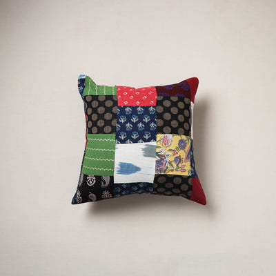 Patchwork Cushion Cover (16 x 16 in) 76