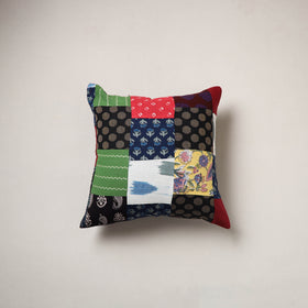 Patchwork Cushion Cover (16 x 16 in) 76