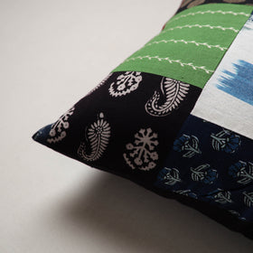 Patchwork Cushion Cover (16 x 16 in) 76