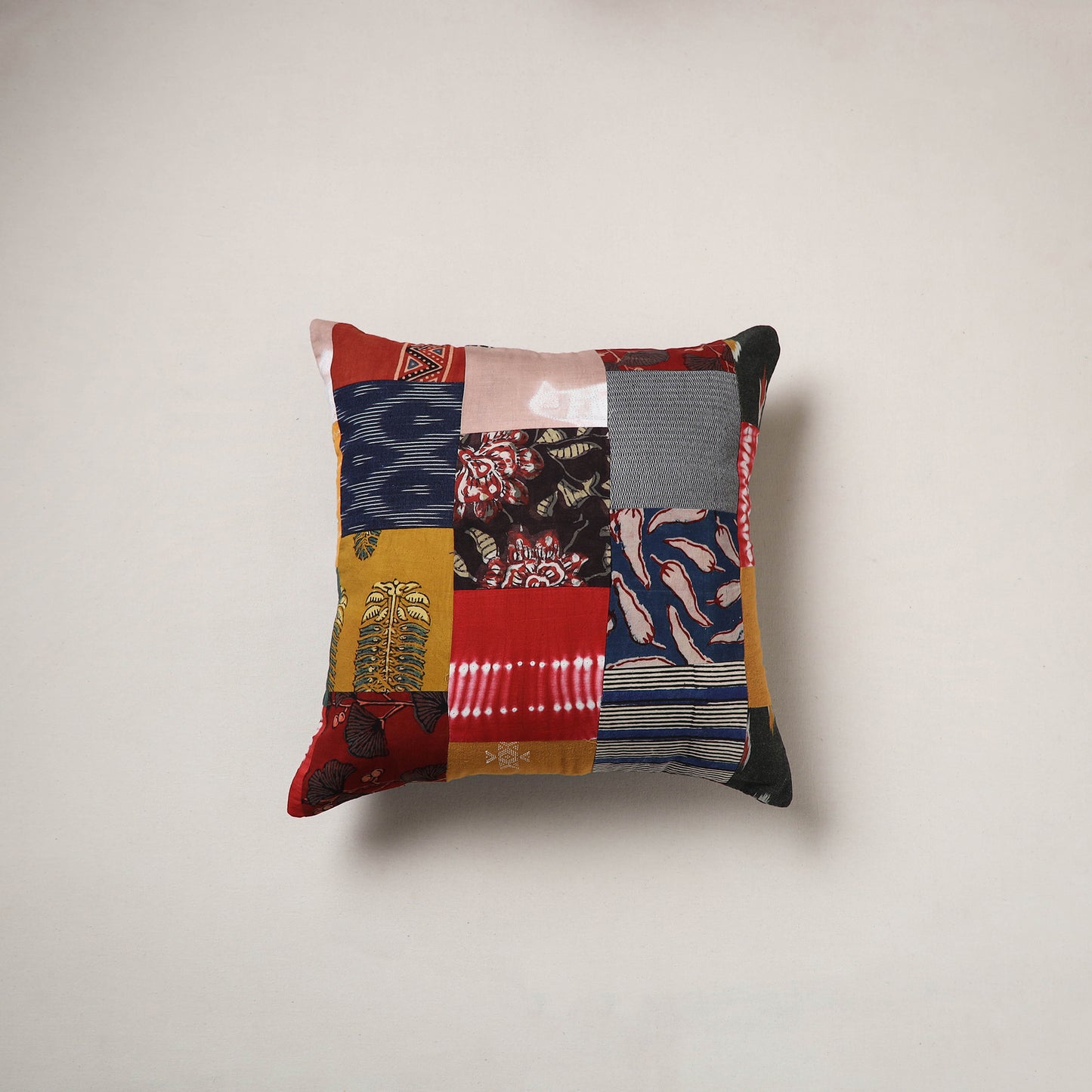 Patchwork Cushion Cover (16 x 16 in) 77