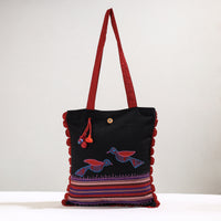 applique hand bag