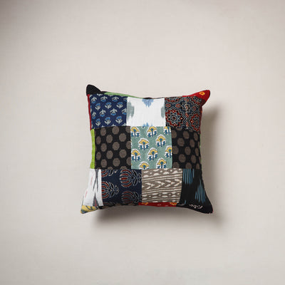 Patchwork Cushion Cover (16 x 16 in) 78