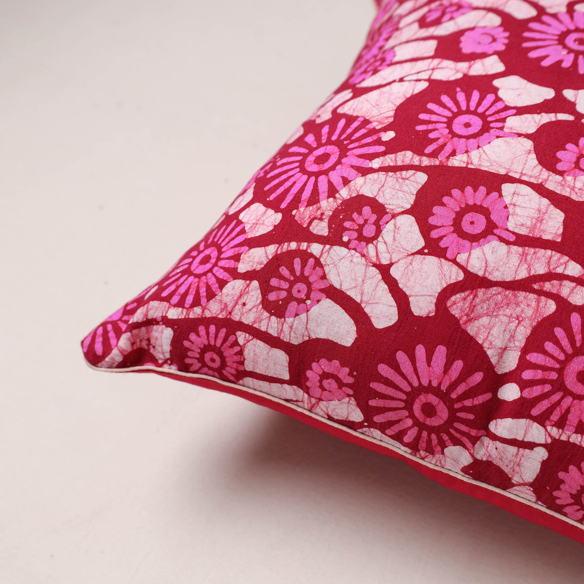 Batik Print Cushion Cover (16 x 16 in) 77