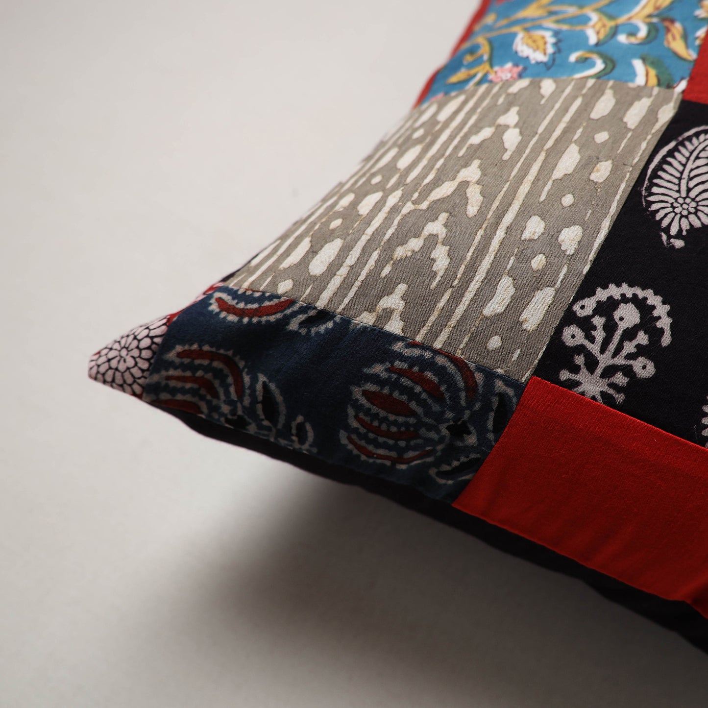 Patchwork Cushion Cover (16 x 16 in) 82