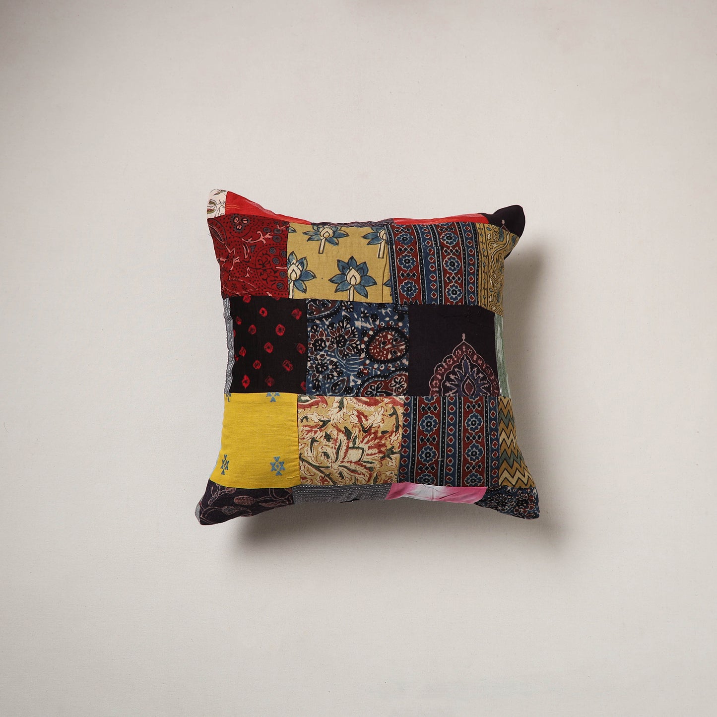 Patchwork Cushion Cover (16 x 16 in) 83