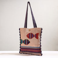 applique hand bag