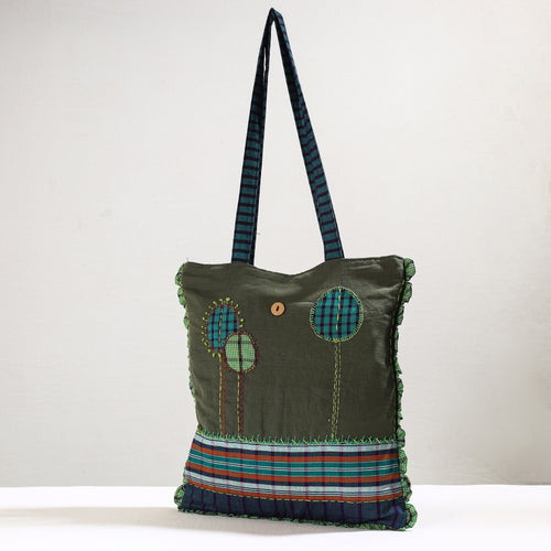 applique hand bag