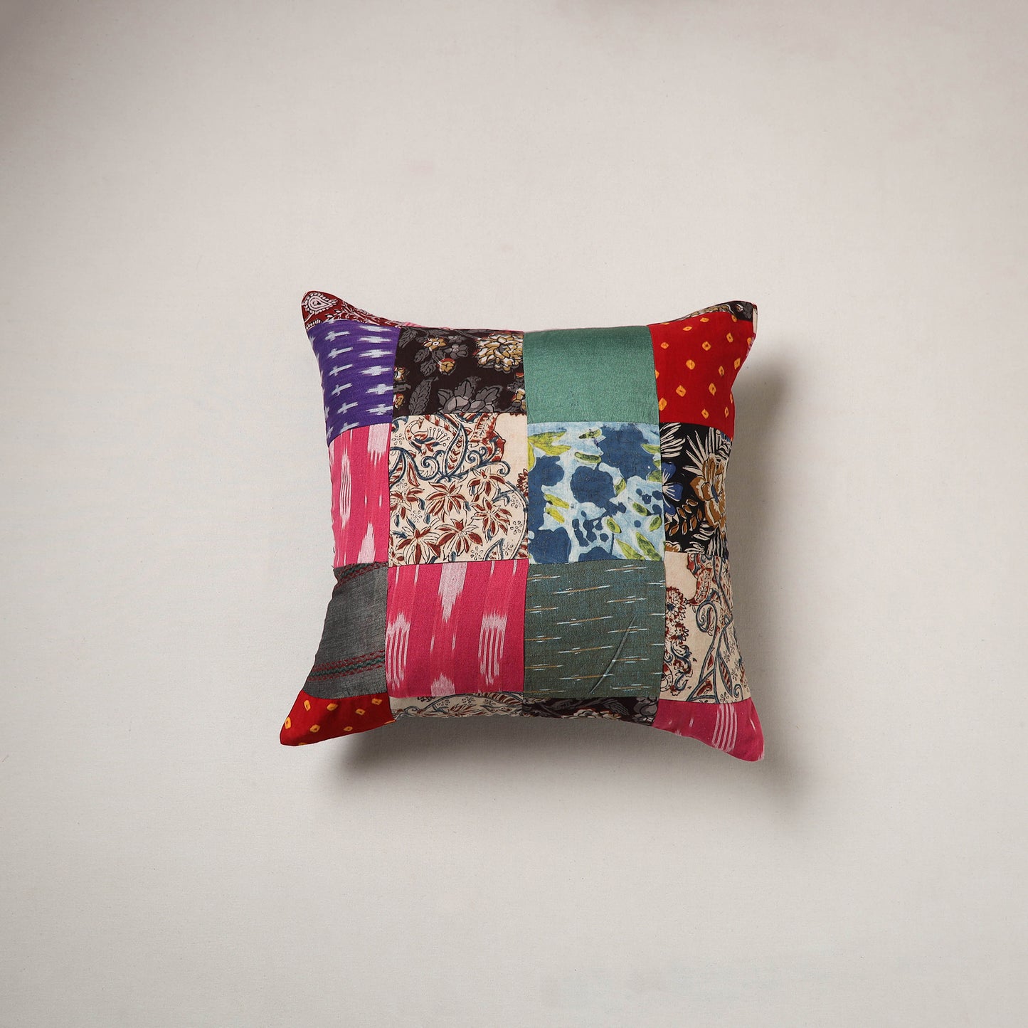 Patchwork Cushion Cover (16 x 16 in) 85