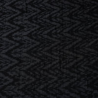 Black - Pochampally Ikat Weave Handloom Pure Raw Silk Fabric 20