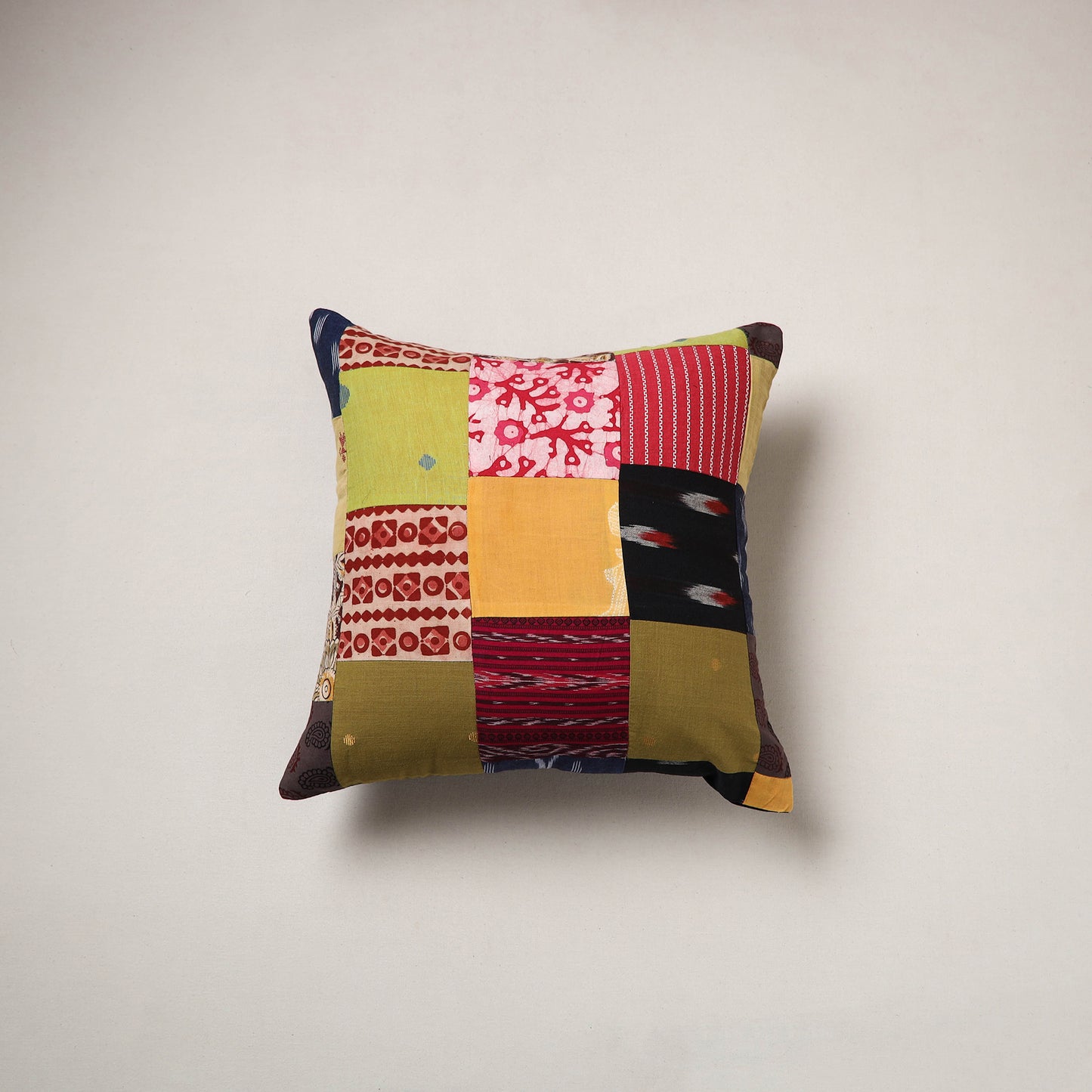 Patchwork Cushion Cover (16 x 16 in) 86