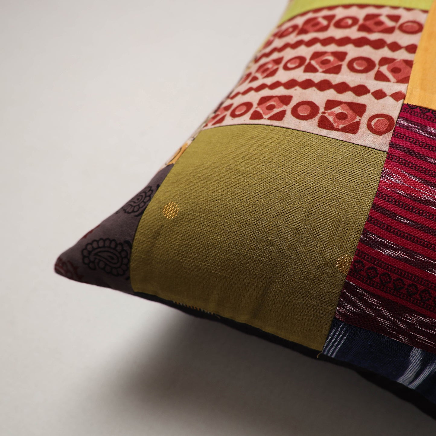Patchwork Cushion Cover (16 x 16 in) 86
