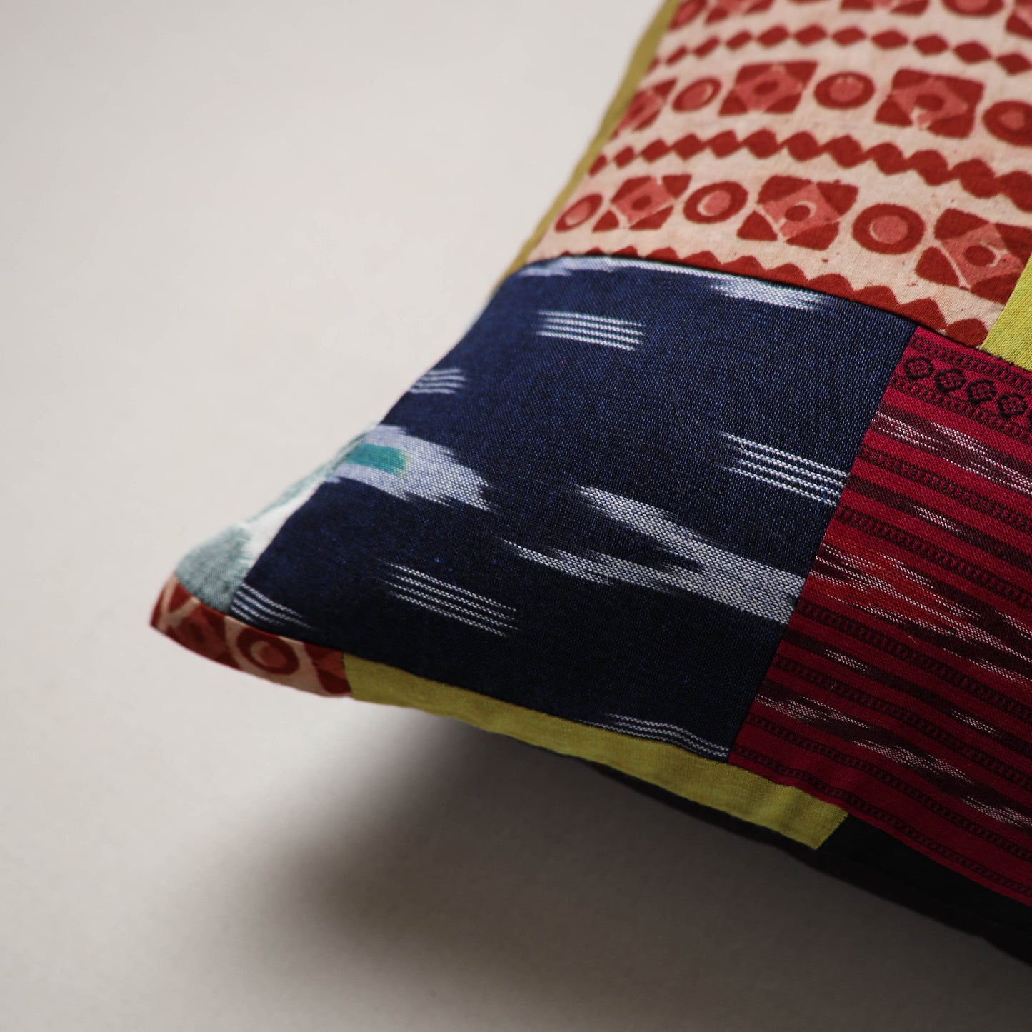 Patchwork Cushion Cover (16 x 16 in) 87
