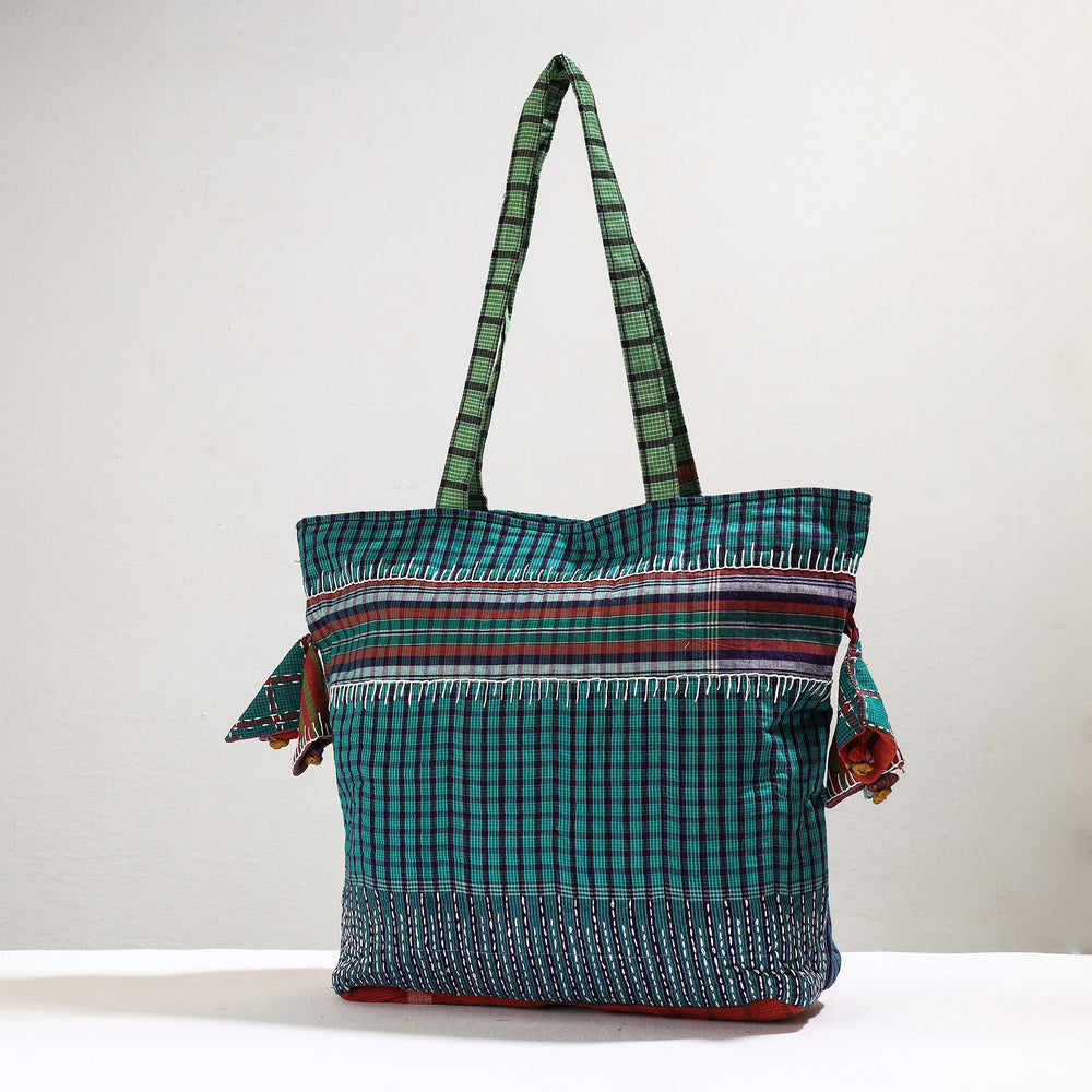 kantha tote bag