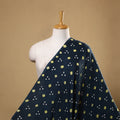 Blue - Kutch Tie-Dye Cotton Bandhani Fabric 05
