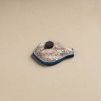 Fish - Original Blue Pottery Ceramic Fridge Magnet 25