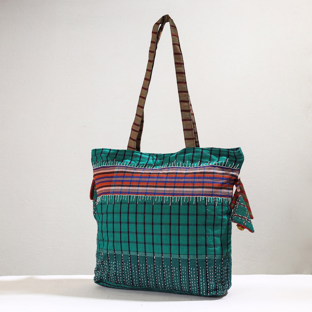 kantha tote bag