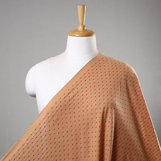 Brown - Jacquard Prewashed Cotton Fabric 05