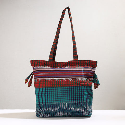 kantha tote bag