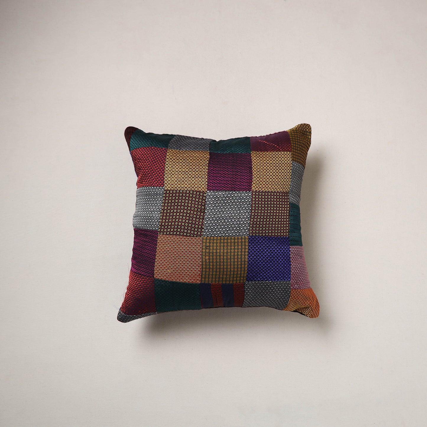 Khun Patchwork Cushion Cover (16 x 16 in) 96