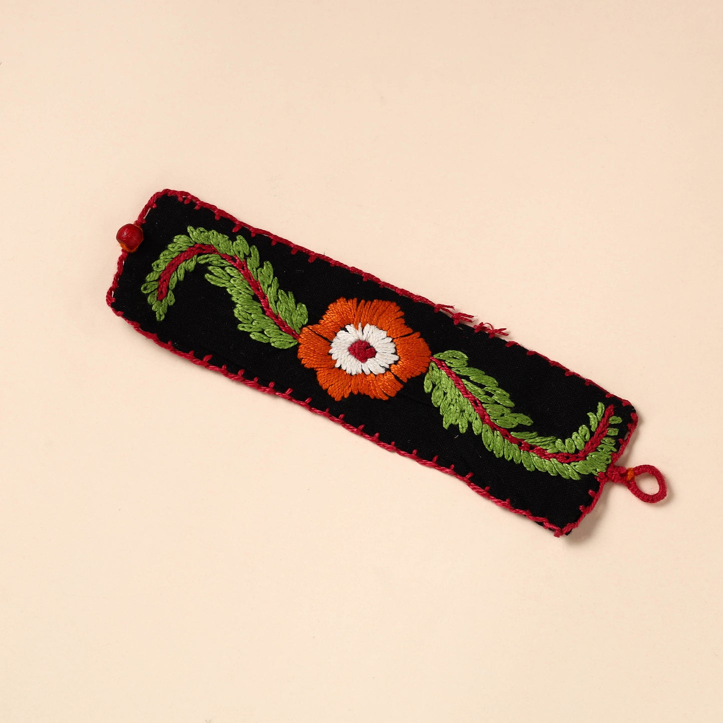 Buy Hand Embroidered Chandi Mati Boho Bracelet