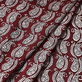 Buy Bagh Block Printed Modal Silk Fabric Online at iTokri.com