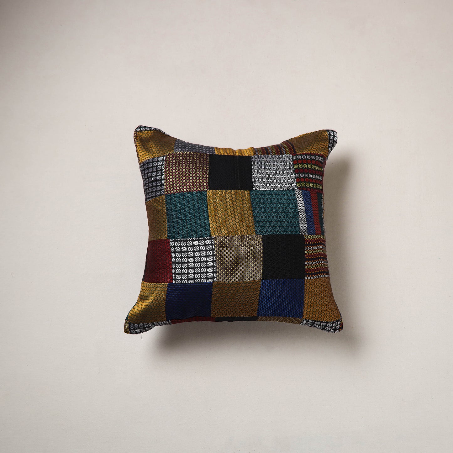 Khun Patchwork Cushion Cover (16 x 16 in) 98