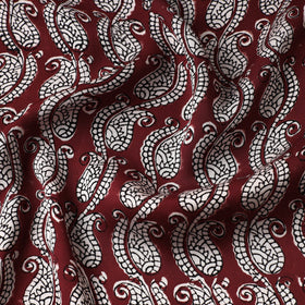 Buy Bagh Block Printed Modal Silk Fabric Online at iTokri.com
