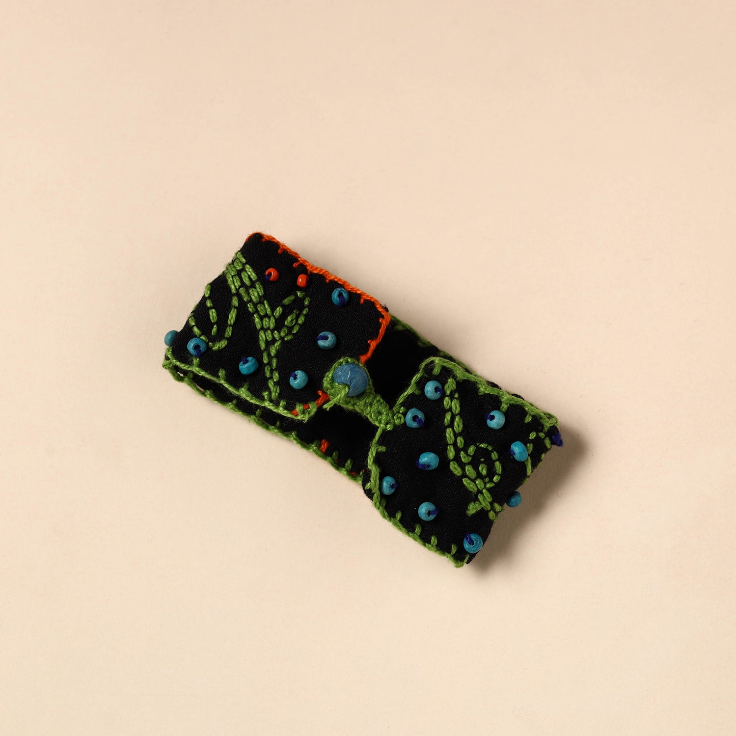 Buy Hand Embroidered Chandi Mati Boho Bracelet