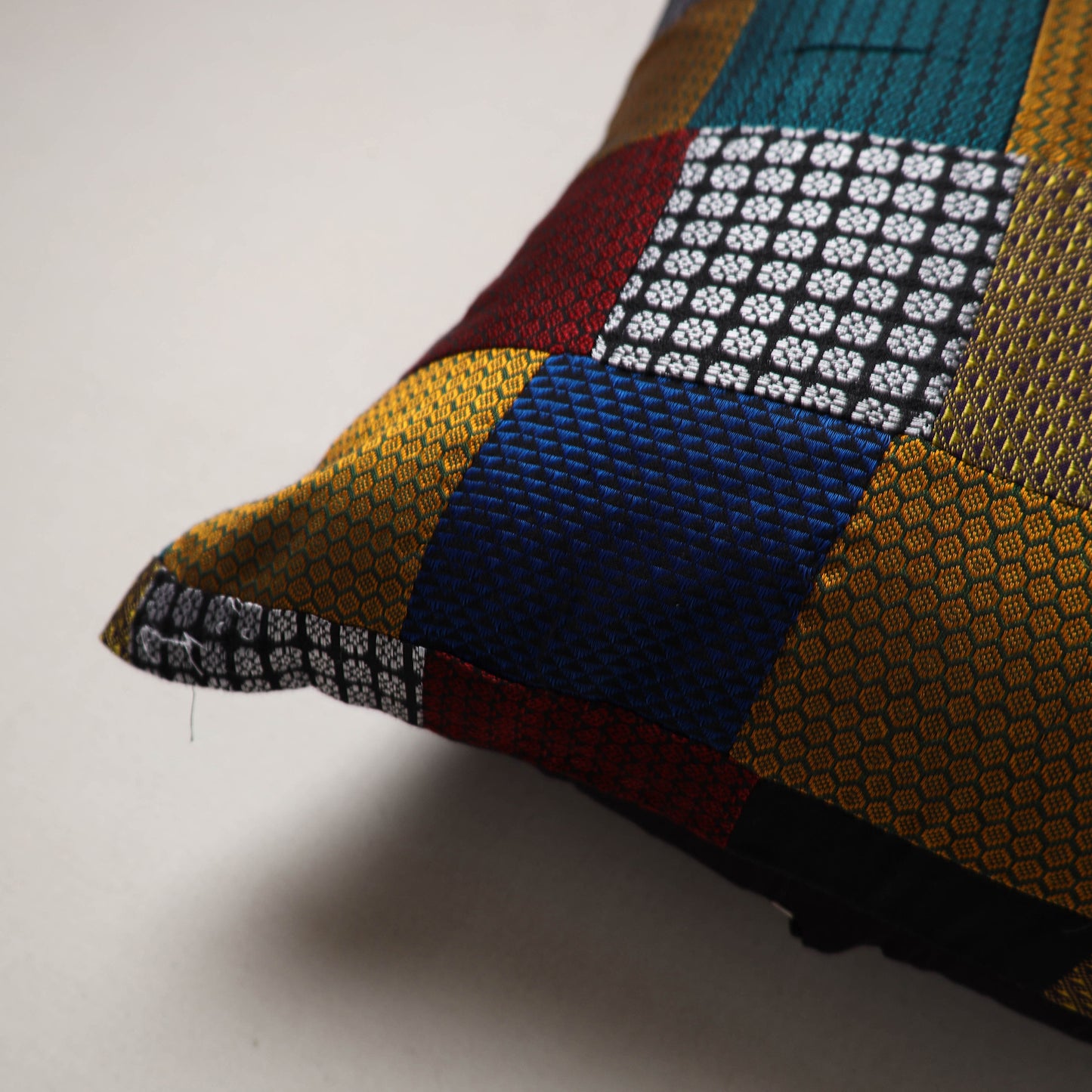 Khun Patchwork Cushion Cover (16 x 16 in) 98