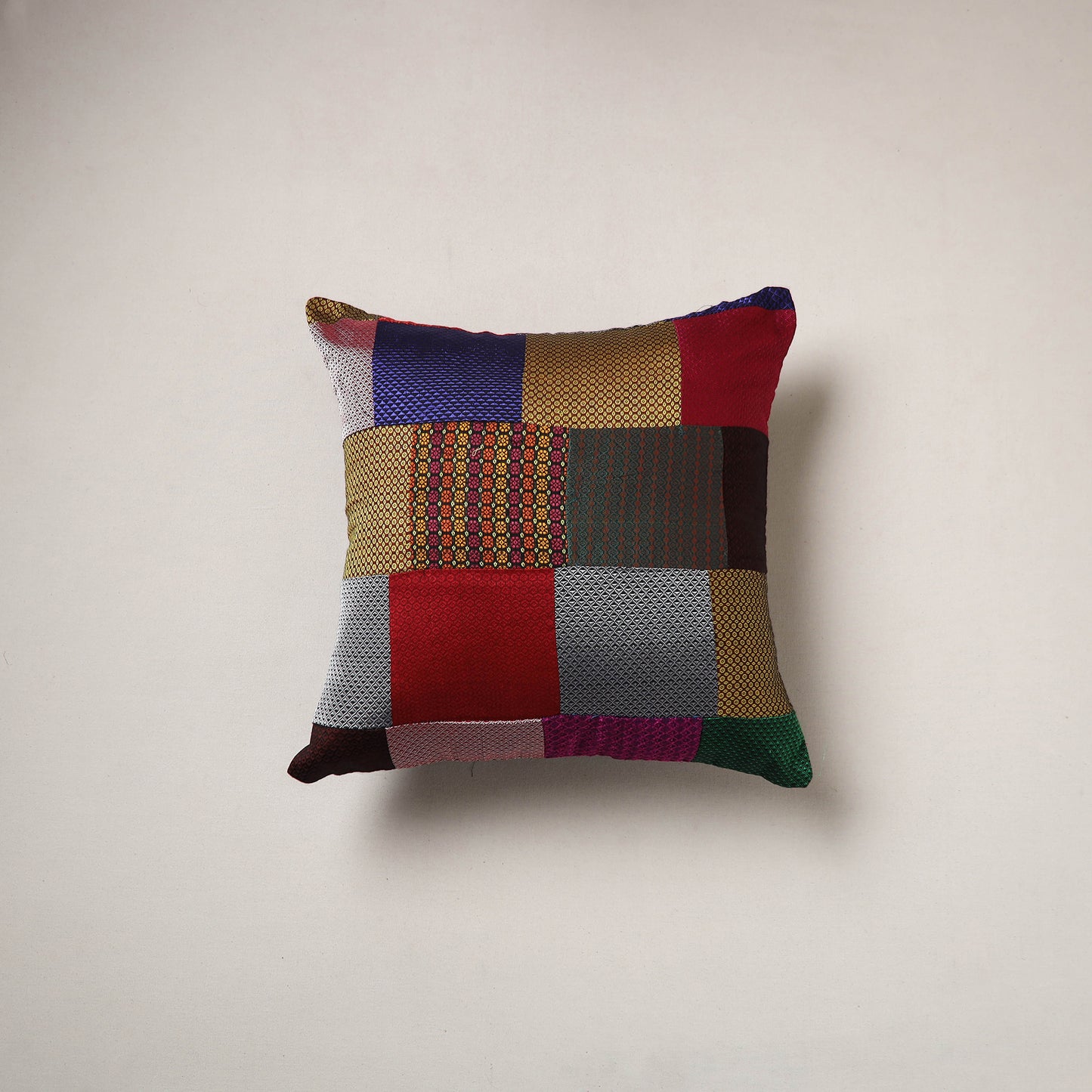 Khun Patchwork Cushion Cover (16 x 16 in) 99