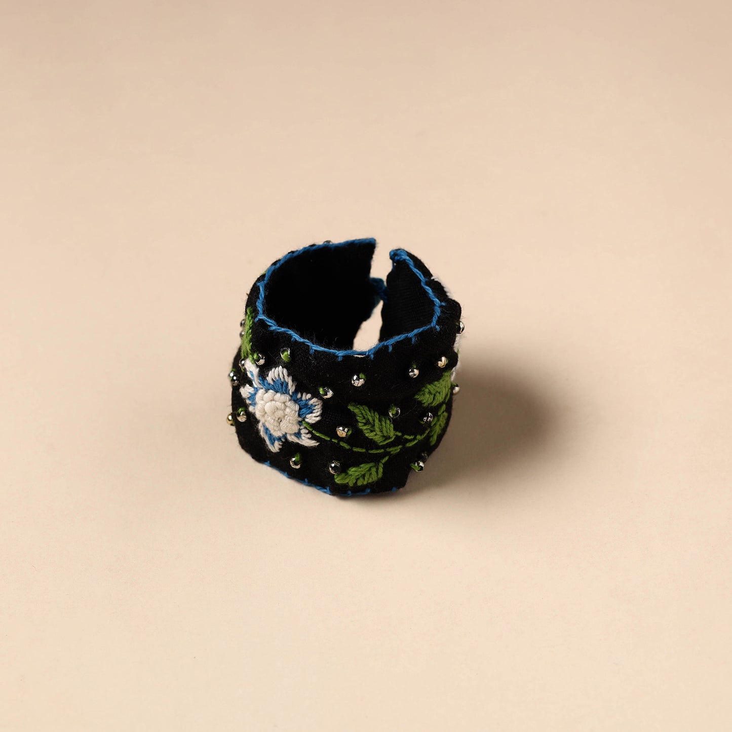 Buy Hand Embroidered Chandi Mati Boho Bracelet