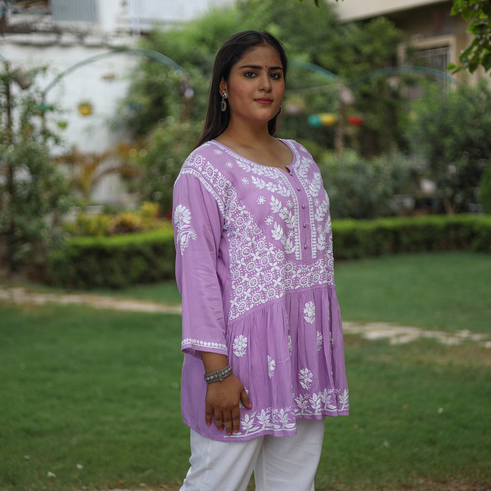 Chikankari Embroidered Kurta