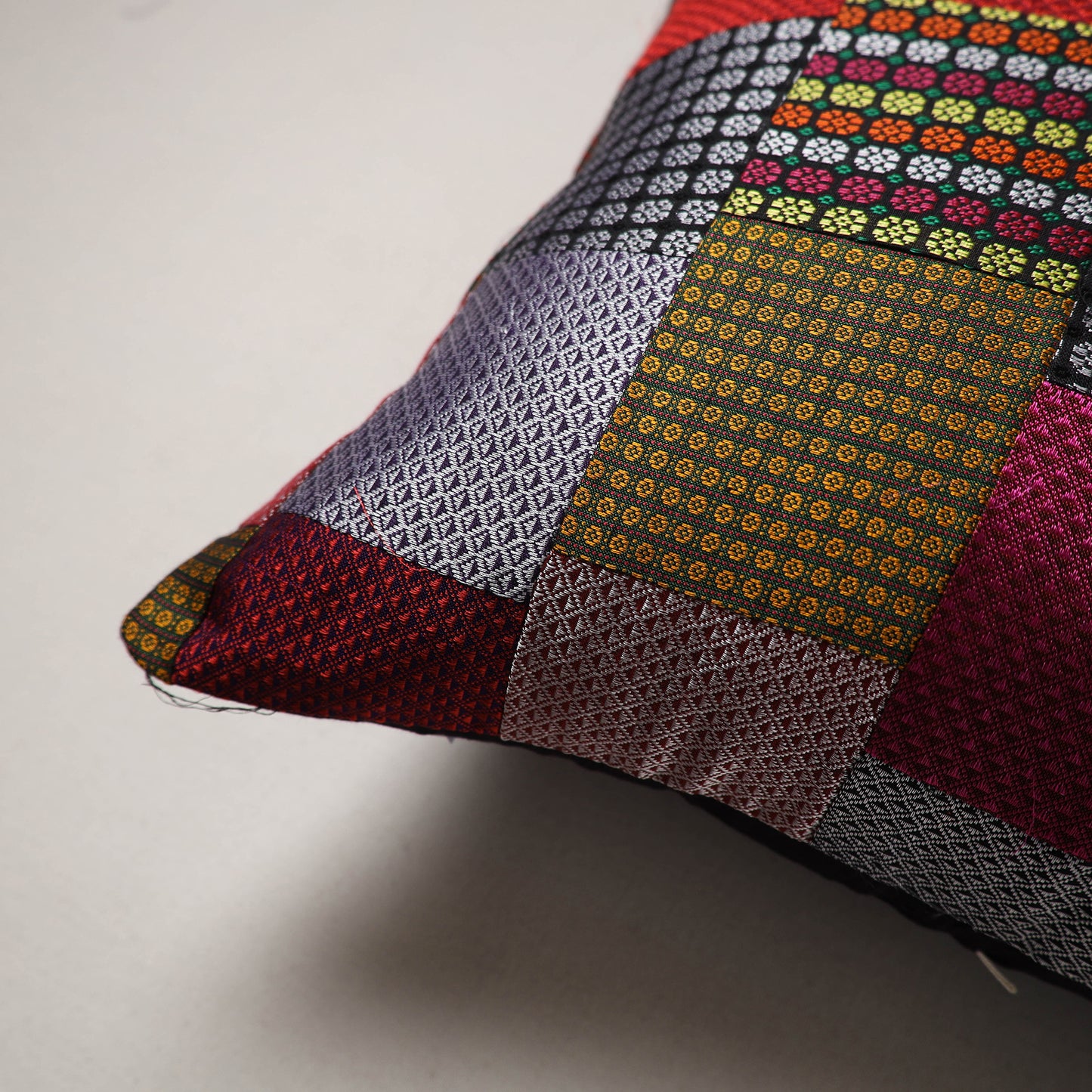 Khun Patchwork Cushion Cover (16 x 16 in) 101